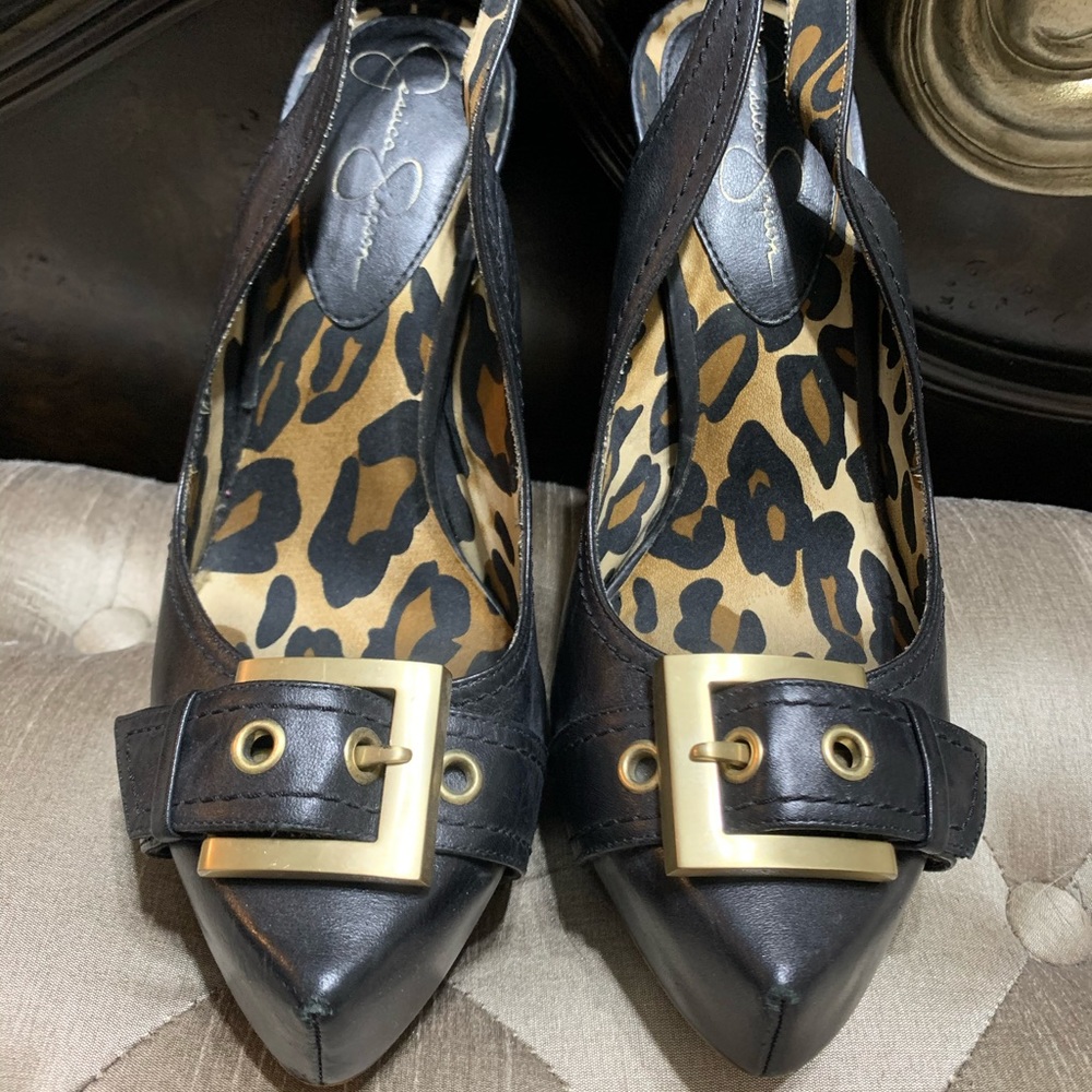 Jessica Simpson slingback heels
